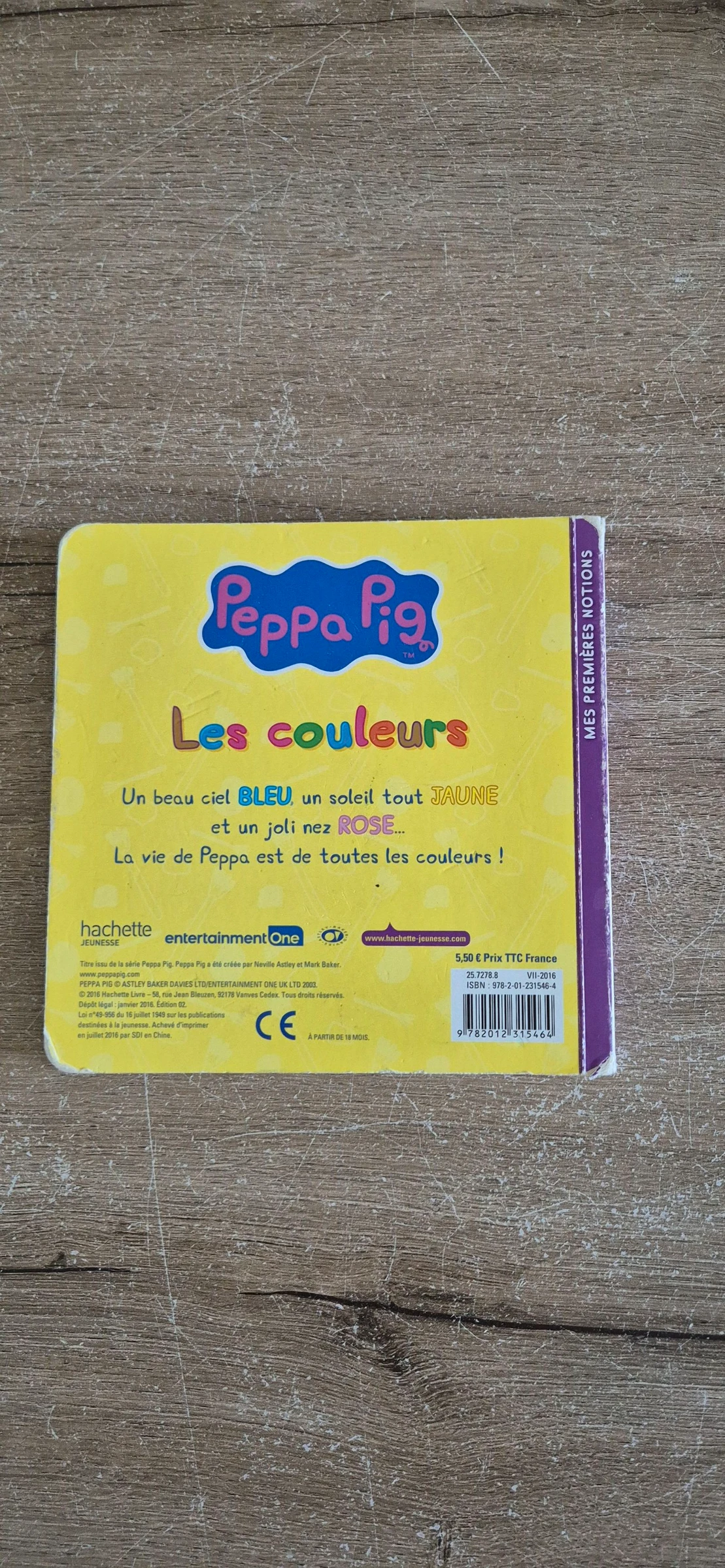 Peppa Pig klappenboek Les couleurs – photo 12